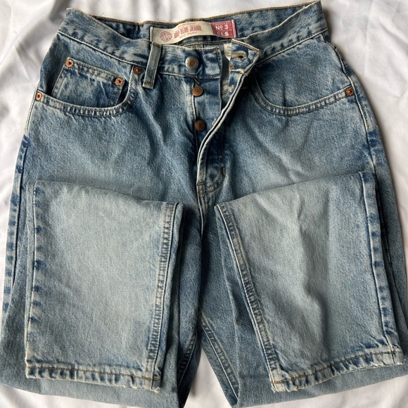 GAP Denim - Classic 90s Gap Buttonfly Jeans 100% Cotton Size 6 Ankle